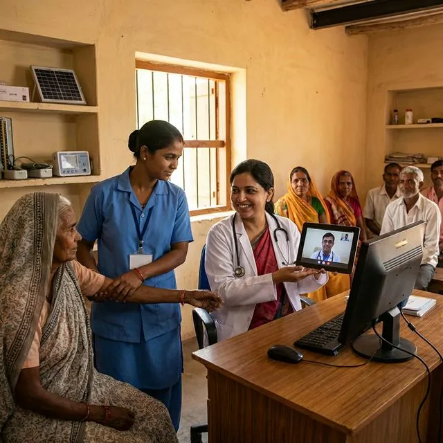 AI-powered telehealth for rural communities